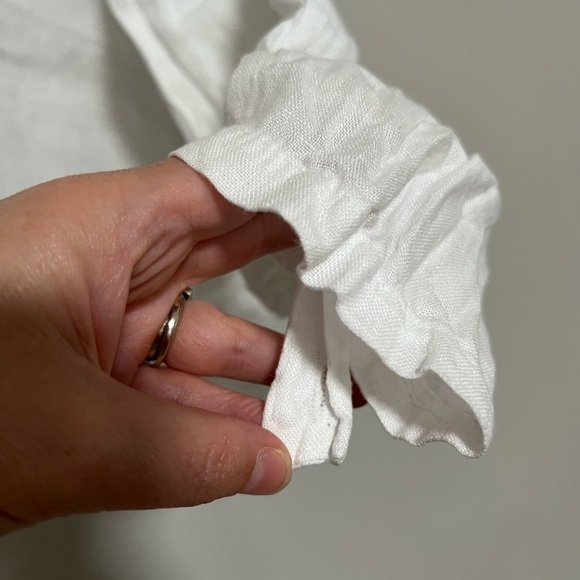 Terzi Millennio Linen Tunic Top Size Small Made in Italy Coastal Beach - Picture 5 of 8